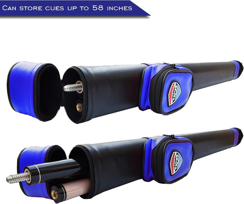 TalveX 1x1 Hard cue case Pool Cue Billiard Stick Carrying Case(Holds 1 Butt/1 Shaft) - Image 4